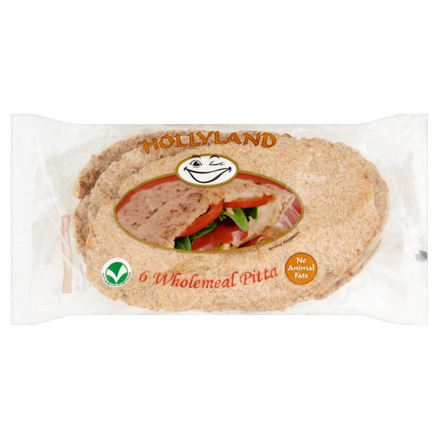 HOLLYLAND WHOLEMEAL PITTA BREAD 5,S